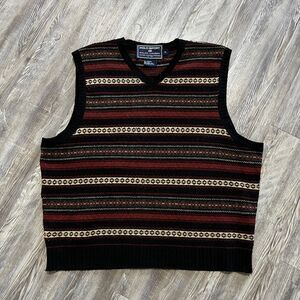 Polo Sport Ralph Lauren Lambswool Sweater Vest Fair Isle XL
